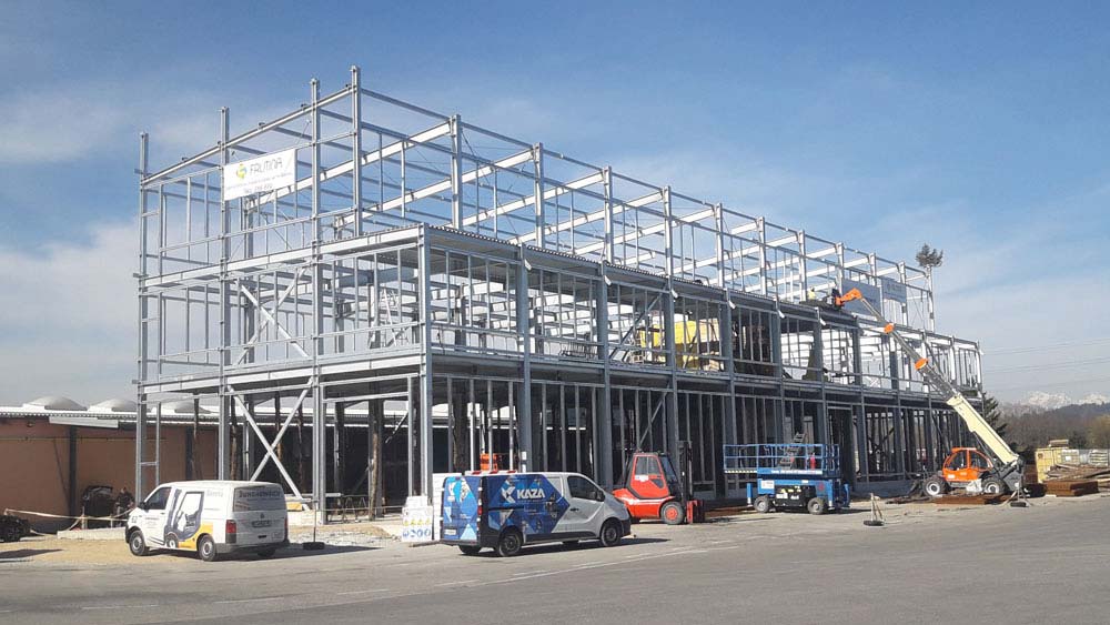 Verzinkte Stahlkonstruktion der Mehrzweck-Stahlhalle