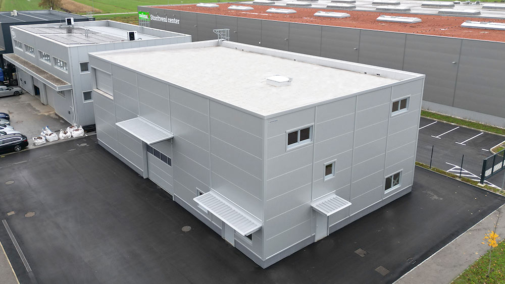 Stahlhalle als Mehrzweckhalle