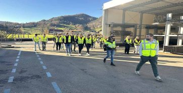 Besuch der Produktion in Polhov Gradec