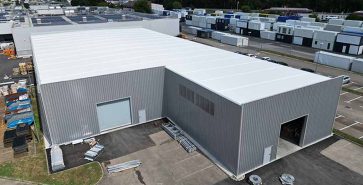 Moderne maßgefertigte Lagerhalle